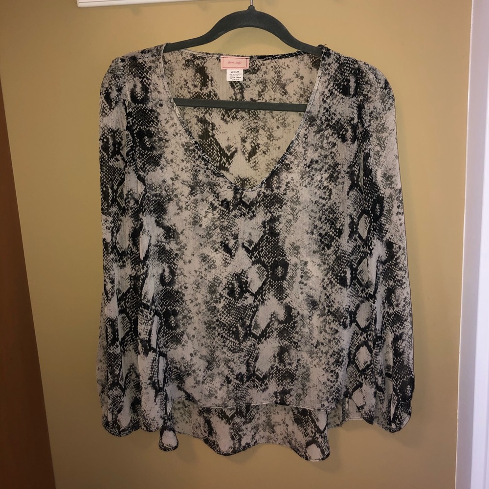 V-neck Blouse